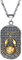 PROSTEEL Anhänger Halskette, Sternbilder Sternzeichen Krebs Dog Tag Erkennungsmarke Anhänger mit Kette, Edelstahl Horoskop Astrologie Halsschmuck