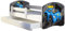 Kinderbett Jugendbett mit einer Schublade und Matratze Weiß ACMA II 140 160 180 40 Design (180x80 cm + Bettkasten, 05 Blaue Auto