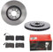 BREMBO BREMSSCHEIBEN COATED Ø330mm + BREMSBELÄGE VORNE FÜR ALFA GIULIETTA 940