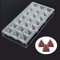 Voarge Küche Backen 3D Pyramide Form Polycarbonat Schokolade Formen, PC Tablett klar Candy handgefertigt Fondant Formen Küche Tablett Bar Form Sweet Candy Form Schokolade Werkzeug