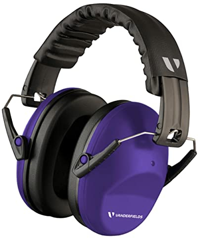 Vanderfields Gehörschutz Noise Cancelling Kopfhoerer Für Erwachsene - SNR 26dB - Gehörschutz Schießsport, Gehörschutz Arbeit für Garten, Lärmschutz Kopfhörer, Kapselgehörschutz, Schallschutzkopfhörer