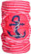 Halstuch Schlauchschal Damen Multifunktionstuch Herren Maritim Anker Design Atmungsaktiv Sport Rundschal Motorrad Tuch Loop (Anker pink weiß)