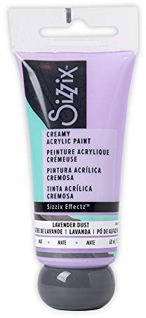 Effectz, vernice acrilica opaca, polvere di lavanda, 60 ml