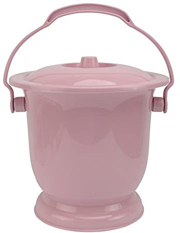 YARNOW Pot de Chambre des Enfants des Femmes Enceintes Femme Urine Seaux Adultes avec Couvercles des Pots D' Urine Urinoirs Crachoir Aîné Urinoirs Nuit Pot Rose