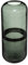 Atmosphera - Vase Bouteille Line - Verre fumé H25 cm