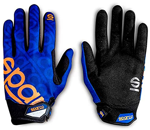 SPARCO MECA 3 HANDSCHUHE GRÖSSE 12 (XL) BLAU/ORANGE
