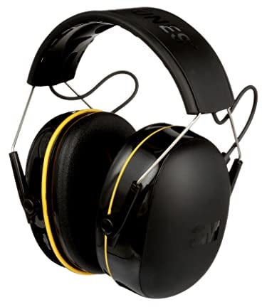 3M WorkTunes Connect 90543EC1, Kabelloser Gehörschutz mit Bluetooth®-Technologie, integriertes Mikrofon zum Telefonieren, Hi-Fi Klangqualität, Kapsel-Gehörschutz für laute Umgebungen (94-105 dB)