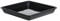 Soucoupe carrée Durable de Pot de Fleur, palettes de récipient de Plante de Jardin, Plateau de planteur d'intérieur et extérieur(30 x 30cm,Black)