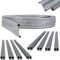 your GEAR Keder Drive Away Kit - Kederadapter Set - schnelle Kederverbindung, ideal für Fahrzeugmarkise und Vorzelt, 5,8 mm und 7 mm Keder, 430 cm lang, universell einsetzbar