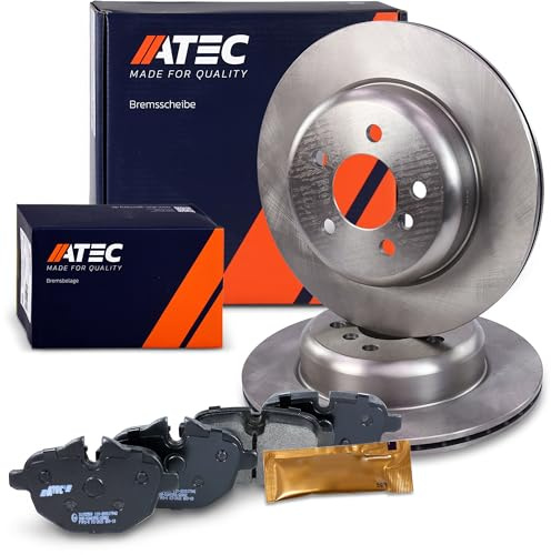 ATEC Germany Bremsenset Hinterachse inkl. Bremsscheiben Ø 330 mm Belüftet +
