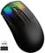ATTACK SHARK X5 GPRO Superlight Wireless Gaming Mouse 49g,Tri-Mode Aerox Wireless Mice -Wired/2.4G/BT5.0,PAW3312 PixArt Optical Sensor,Up to 4000DPI,RGB Backlit with Long Battery Life for PC/MAC-Black