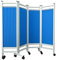 YCOVSFP Folding Rolling Privacy Screen, Medical Privacy Screen On Wheels, 6ft Tall Foldable Room Divider Temporary Fence For Clinic/Patient/Exam Room