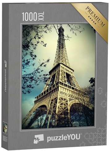 Puzzle 1000 Teile XXL „Eiffelturm in Paris, Frankreich“ – aus der Puzzle-Kollektion Paris, Eiffelturm