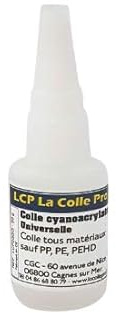 Colle cyanoacrylate LCP LACOLLEPRO professionnelle universelle