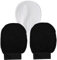 Ipetboom 3pièces Gants De Bain Exfoliants Gants De Toilette Doux Pour Nettoyage Peau Pour Corps Et Visage