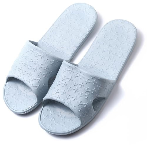 Anmerl Pantuflas de Viaje para Mujeres y Hombres, Pantuflas Plegables Portátiles con Bolsa de Almacenamiento, Suaves y Cómodas Sandalias de Ducha para el Hogar Natación Playa