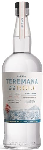 Teremana Blanco Tequila | 70cl | 40% ABV | Small Batch | Spirits | Handcrafted from 100% Mature Blue Weber Agave