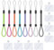 FgofhFu Phone Hand Wrist Strap Lanyard, Reflective Adjustable Nylon Colorful Phone Lanyard Wrist Strap for Mobilephone, Camara, USB Flash Drive, ID Name Tag Badge