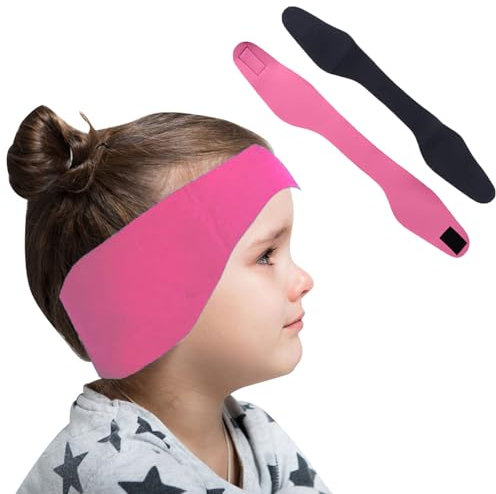 2 Stück Schwimmen Stirnband, Stirnband Kinder Ohrenband Wasserdichtes Schwimmband mit Hohe Elastizität Ohrenschutz Schwimmen für Kinder Surfen