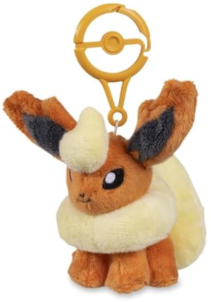 Pokemon Center Flareon Adventure Partners Plush Key Chain