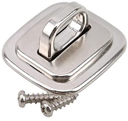 ULIJTH Security Base Plate For Cable Locks Metal Notebook Computer Fixing Base Square Fixed Board With Hole For Laptop