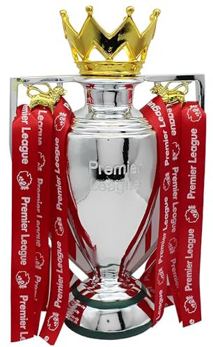 JHRFU Trofeo della English Football League Trofei Premier Champions Decorazione per Bar Ufficio Casa Scrivania Regalo per I Tifosi,32cm/12.6inch