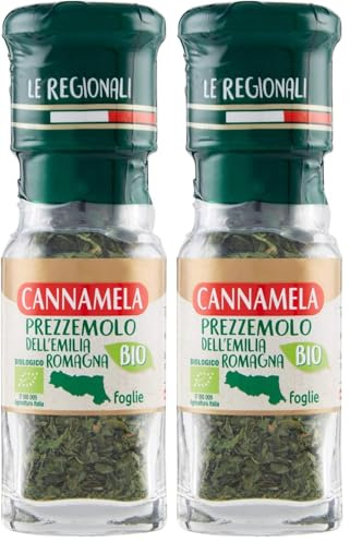 Cannamela - Le Regionali BIO, Prezzemolo Emilia Romagna, Confezione da 10g. Ideale per salse, antipasti, primi piatti, carni e piatti a base di pesce