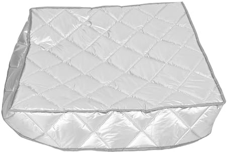 HOLIDYOYO Portable with Magnet with Freezer Aluminum Cover Foil Insulated and Oxford for Cloth Material, Energy Saving Sunshade Protector Chest Freezers Attachment Outdoor and Indoor