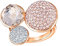 Swarovski FASHIONRING - Anello da Donna, con Cristallo, acciaio inossidabile