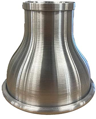 Fuduu.de Embudo para embutir salchichas (aluminio, 8 cm)