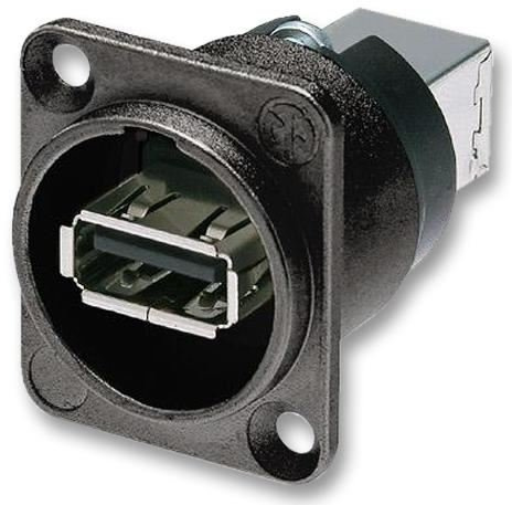 Neutrik Adaptor, Usb, D Type