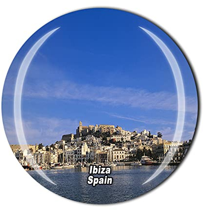 Ibiza Spanien Kühlschrankmagnet Kristall Touristen Souvenir Geschenkkollektion Kühlschrank Magnetischer Aufkleber