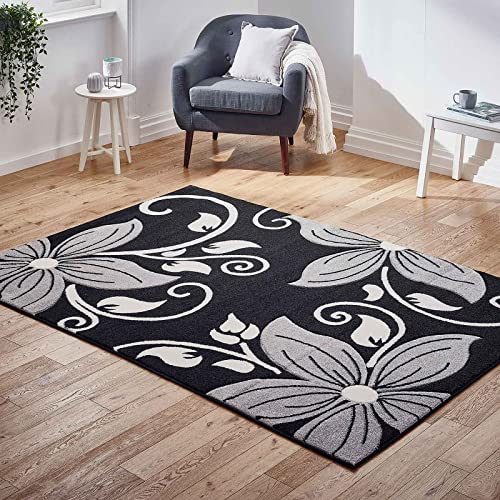 Rugs 4 Sale Vogue 12mm Thick Pile Modern Area Rug Living Room, Bedroom, Office And Home Decor l Ideal For Kids Room, Dining Hall,Indoor Carpet Mat(160x220cm)