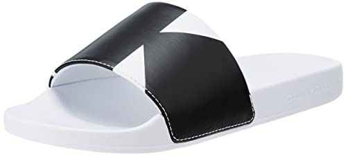 Calvin Klein Jeans Scarpe da Mare Donna Ciabatte, Bianco (Bright White/Black), 38 EU