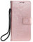 iPhone Xs Case, Protective iPhone X Wallet Phone Case Flip Shockproof PU Leather Card Holder Mandala Magnetic Stand Cover for iPhone Xs/iPhone X, Rose Gold