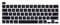 US English Layout Keyboard Cover for MacBook Pro 13 (2022 M2 Chip / 2020 M1 Chip) / Old Pro 16 (2019), Model A2338/A2289/A2251/A2141,Black Silicon Keyboard Protector Skin