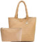 PS PETITE SIMONE Tote Bag Handtasche Damen mit Handgelenkstaschen Geflochtene Tasche Mode Umhängetasche Shopper Schultertasche für Schule Arbeit Reisen Einkaufen 41 * 30 * 17CM Hazel
