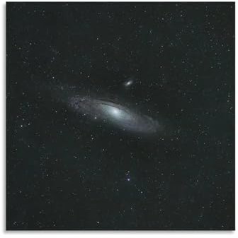 TINCHEW Andromeda Galaxie-Poster zum ersten Versuch, Wandkunst, Tapisserie, Gemälde, Wandteppiche, Kunstwerke, Geschenkidee, Raumästhetisch, 30 x 30 cm