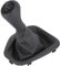 Schaltknauf + Schaltsack Set 5 Gang passend für BMW 5er E39, 1995-2004, Plug & Play, Auto Schalthebel Schaltmanschette, mit Rahmen, grau