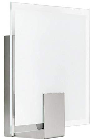 Brilliant Sonian Wandleuchte in eisen / weiß 90324/13 | Ideal als Wandlampe für das Esszimmer, die Küche, das Schlafzimmer und so weiter | Wandspot für LED Leuchtmittel geeignet