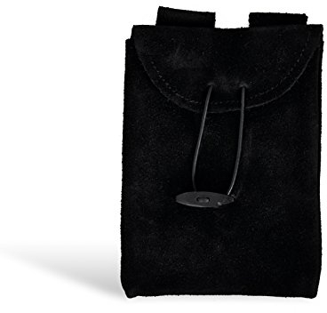 Elbenwald Kleine Ledertasche schwarz Gürteltasche Leder f Mittelalter LARP Rollenspiel