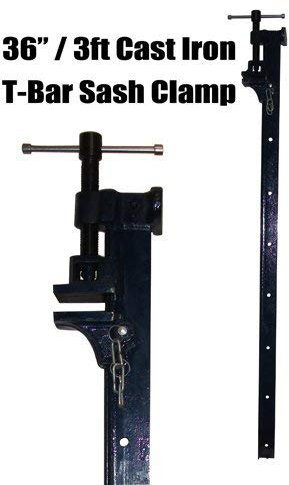 Sash Clamp T Bar 3 ft 36 Inch 900mm Heavy Duty Woodwork Metal Workshop Cramp