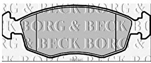 Borg & Beck BBP2309 Rear Brake Pads To Fit Alfa Romeo Mito 01/09-