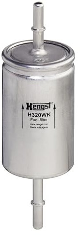 HENGST - Kraftstofffilter H320WK - Hochwertiger Kraftstoff-Leitungsfilter für KFZ - Entfernt Staub und Schmutz aus Otto- oder Dieselmotoren - Schützt das Einspritzsystem