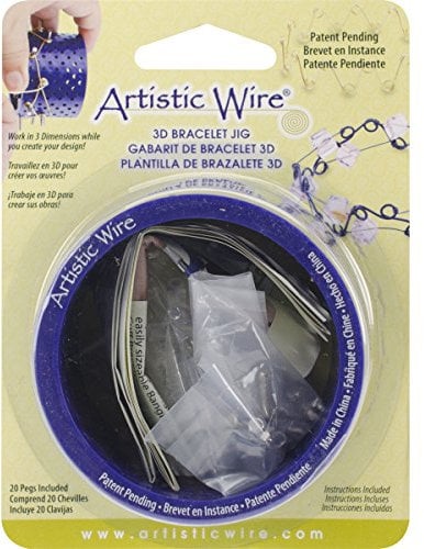 Beadalon 3D Bracelet Jig, Stone, Blue, 1 Pack