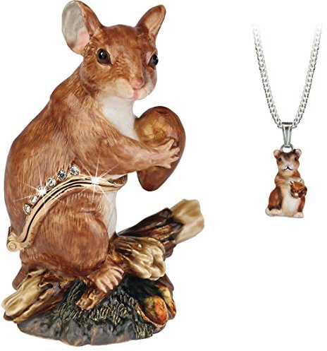 Arora Secrets from Hidden Treasures 1046 Field Mouse Trinket Box, one size