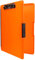 Dexas Slimcase 2, Kunststoff-Klemmbrett mit Aufbewahrung und seitlicher Öffnung, Neonorange, Bürobedarf, zum Organisieren, Tragen und Aufbewahren, A4-Halter, Stil und Funktionalität Still-Klemmbretter
