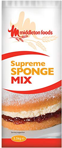 Middletons Supreme Plain Sponge Cake Mix - 1x3.5kg
