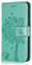Conber Funda para Huawei P20 Pro, Funda de PU Cuero Cartera con Tapa, Serie Gato y Arbol Flip Cierre Protectora Carcasa Libro para Huawei P20 Pro - Menta Verde