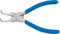 BGS 450-4 | Sprengringzange | abgewinkelt | für Innensprengringe | 150 mm | Seegering-Zange | rutschhemmend